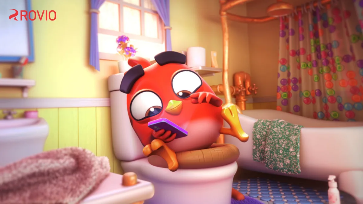 Angry Birds Dream Blast — Potty Time