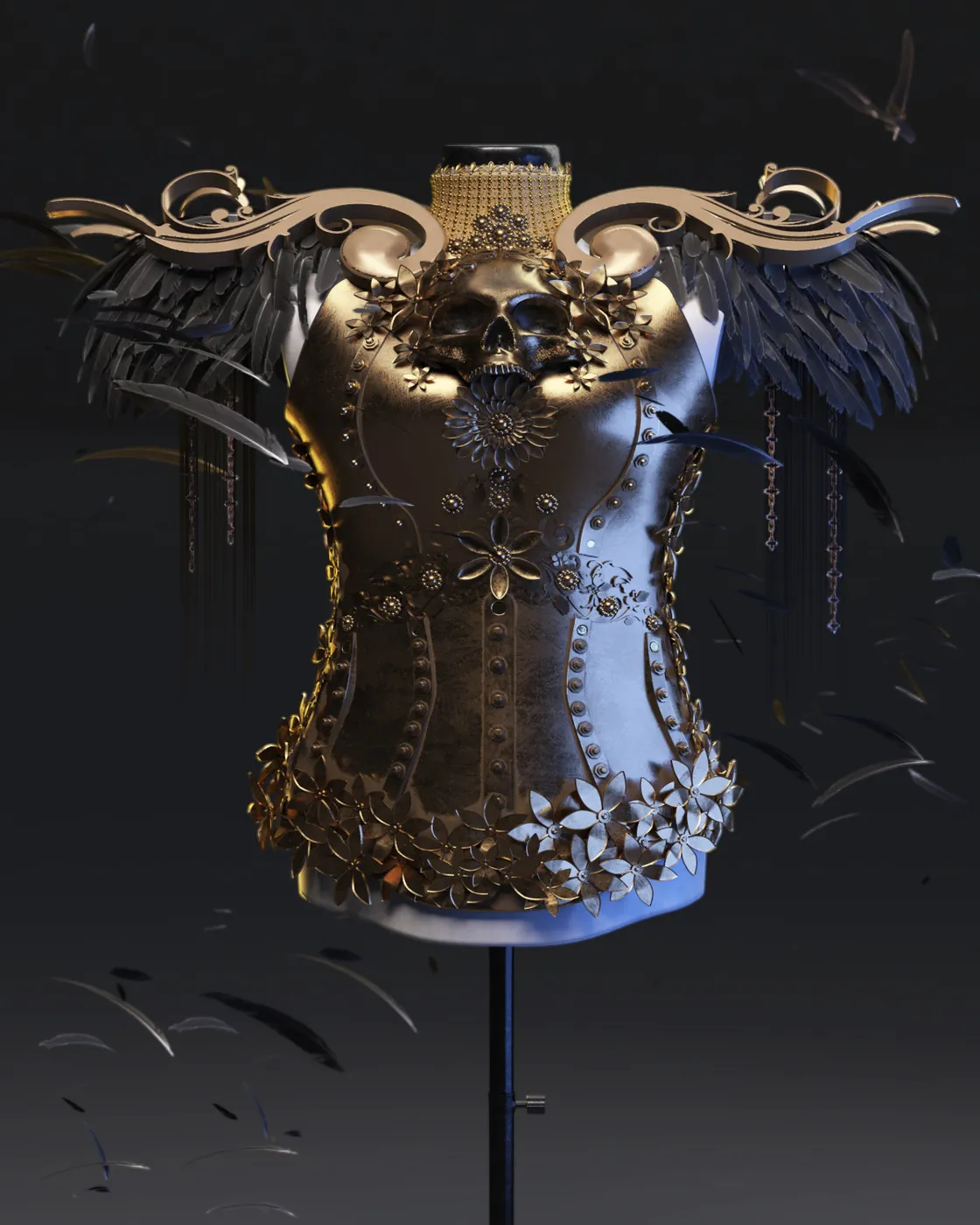 Skull Corset — 2